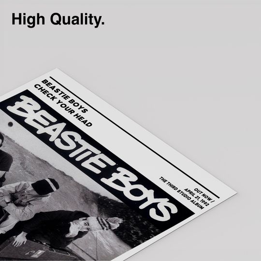Beastie Boys - Check Your Head Album Poster