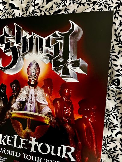 Ghost - Skeletour 2025 Poster