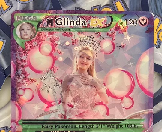 Glinda The Good Witch PKM Card - Wicked - Ariana