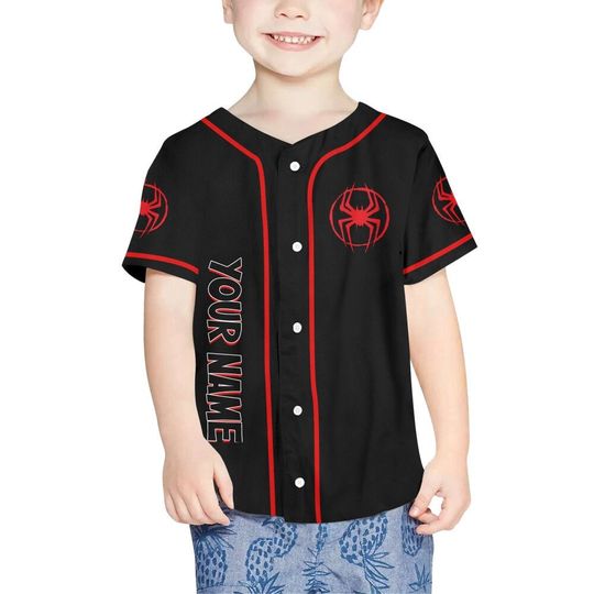 Personalize Spider Man Across the Spider Verse Baseball Jersey Shirt