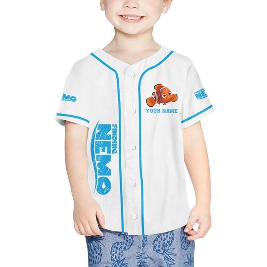 Personalized Disney Finding Nemo Vintage Nemo, Disney Baseball Jersey Sports