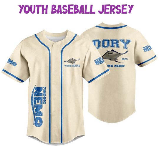 Personalized Disney Finding Nemo Vintage Ray, Disney Baseball Jersey Sports