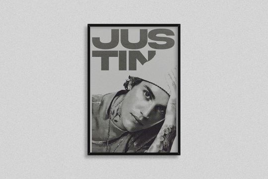 Justin Bieber Poster - Bieber Poster - Pop Music