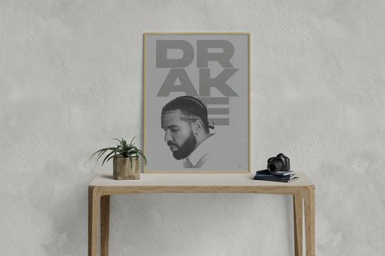 Drake Poster - Drake Print - Hip Hop Wall Art