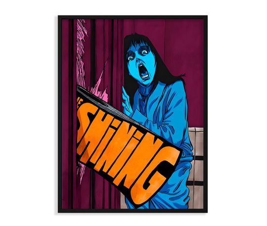 The Shining Hand Drawn Poster Movie Poster