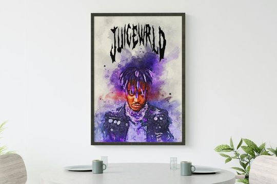 Juice Wrld Poster | Rapper Wall Art Print