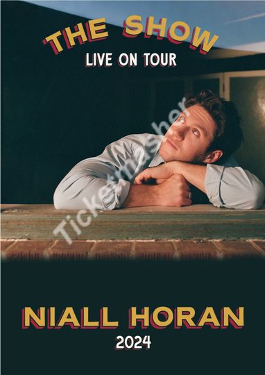 Niall Horan 2024 Tour Poster - Various Designs