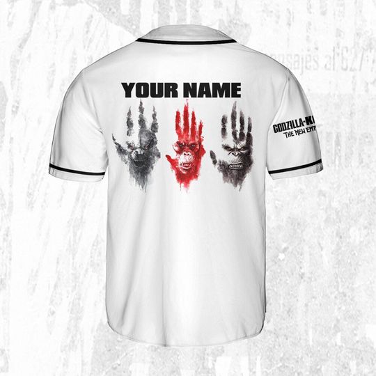 Personalize god zilla vs Kong  | Polyester Fabric | Comfortable | Good anti-wrinkle | Gift For Father | All Size Available