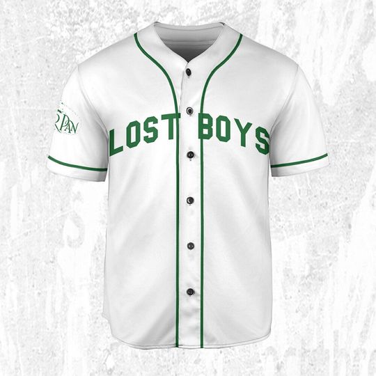 Personalize Peter Pan Lost Boys Baseball Jersey, Disney Characters Shirt