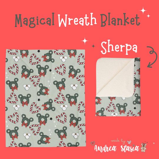 Magical Christmas Fleece Blanket