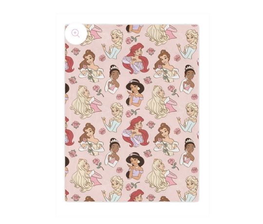 Disney  Princess Fleece Blanket