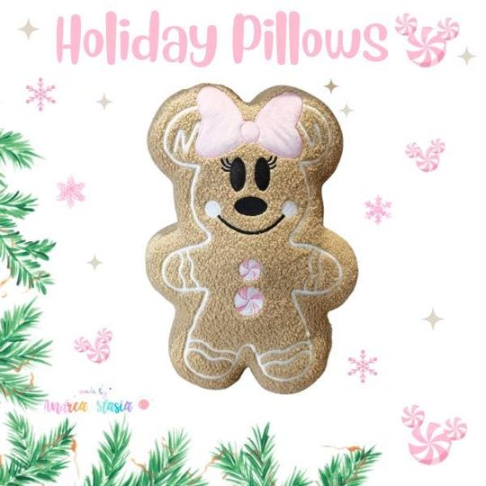 PRE- Order Magical Pink Gingy pillow