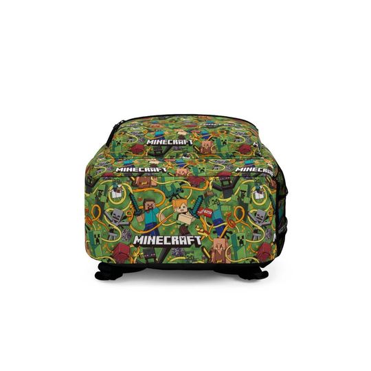Mine Craft Backpack, School Bag for Kid