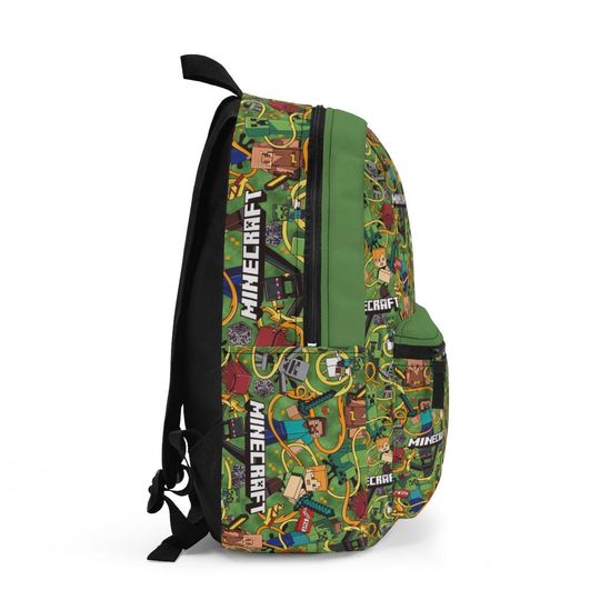 Mine Craft Backpack, School Bag for Kid
