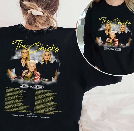The Chicks World Tour 2023 T-Shirt