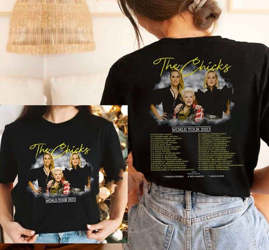 The Chicks World Tour 2023 T-Shirt