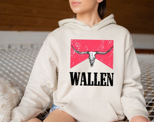Longhorn Wallen Pink Sweatshirt, Longhorn Wallen Pink  Hoodie