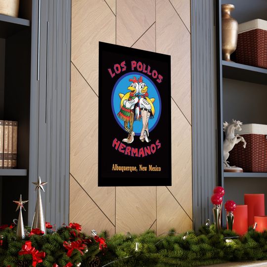 los Pollos Hermanos (Breaking Bad) restaurant poster