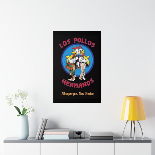 los Pollos Hermanos (Breaking Bad) restaurant poster