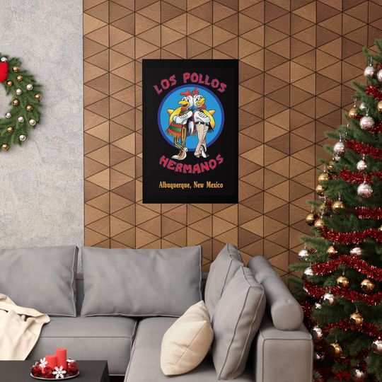los Pollos Hermanos (Breaking Bad) restaurant poster