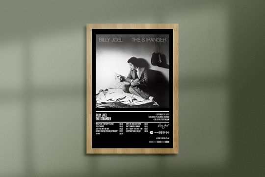 Billy Joel - The Stranger Poster | Album Cover Poster