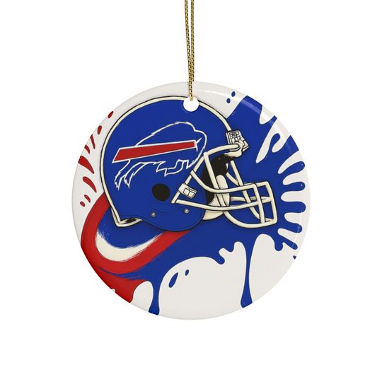 Buffalo Bills Ceramic Ornaments