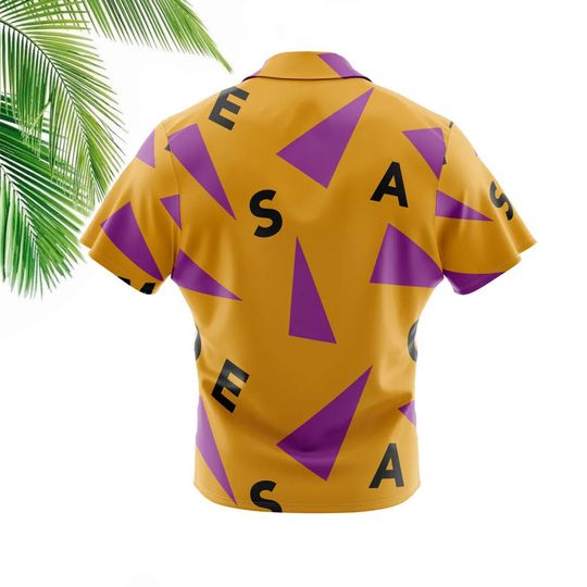 Master Roshi Dragon Ball Button Up Hawaiian Shirt