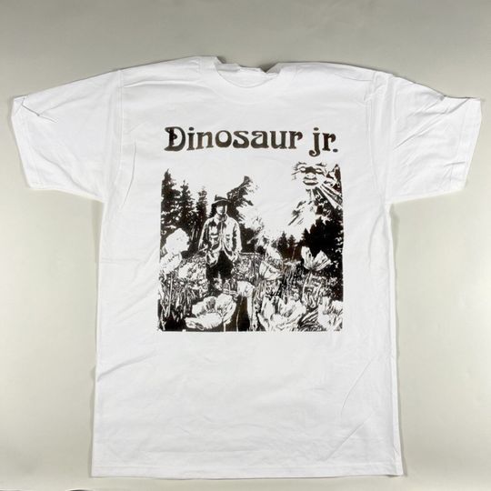 Dinosaur Jr. T-Shirt Rock Music Band Cotton T-Shirt