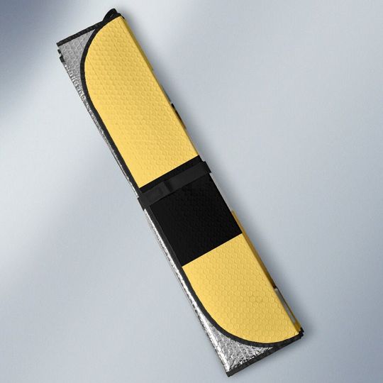 Minion Eyes 3D All Over Print Car Sun Shade