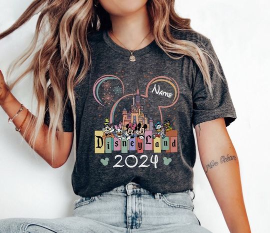 Custom Disneyland Trip 2024  Shirt, New Years Eve Mickey Shirt