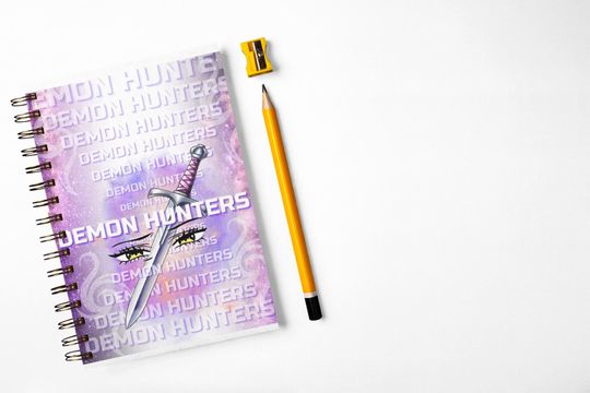 K-pop DEMON HUNTER HUNTRIX Spiral Notebook