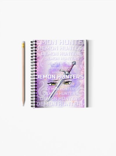 K-pop DEMON HUNTER HUNTRIX Spiral Notebook