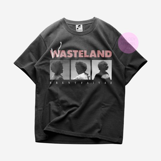 Limited Brent Faiyaz Wasteland T-shirt - F*ck the world T-shirt