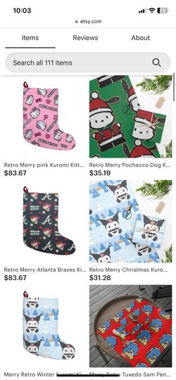Merry Retro Pompompurin Dog Pom Kitty Christmas  Wrapping Paper
