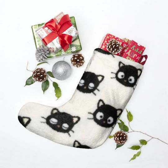 Retro Retro Chococat Kitty Christmas Tree Cat Holiday Stocking Gift