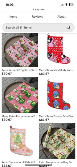 Merry Retro Pompompurin Dog Pom Kitty Christmas  Wrapping Paper
