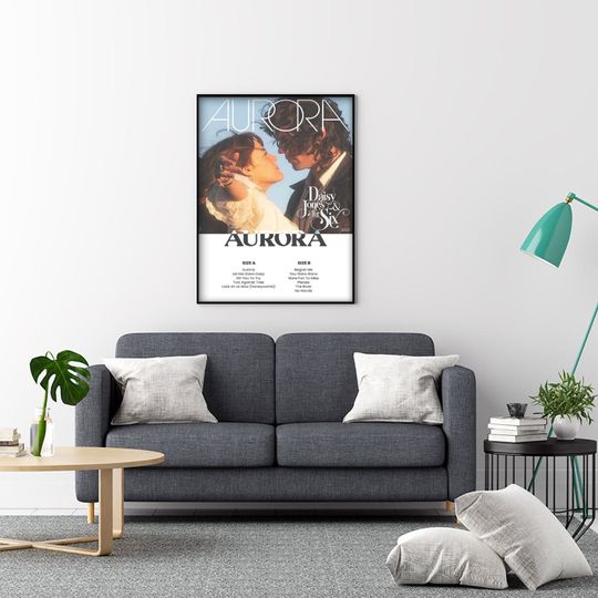 Daisy Jones and The Six Aurora Album Poster