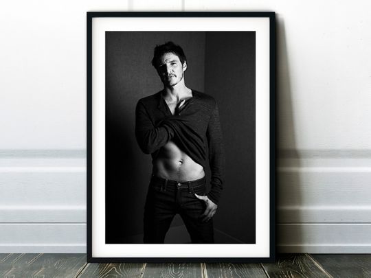 Pedro Pascal Print Poster Movies Series