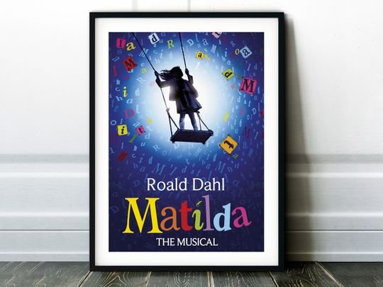 Matilda Musical Print Poster