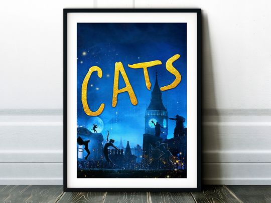 Cats Musical Poster - Premium Matte Vertical Wall Art