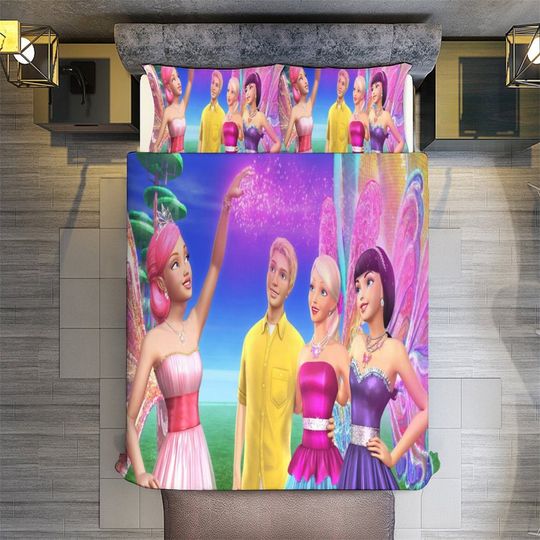 Disney Barbie Bedding Set