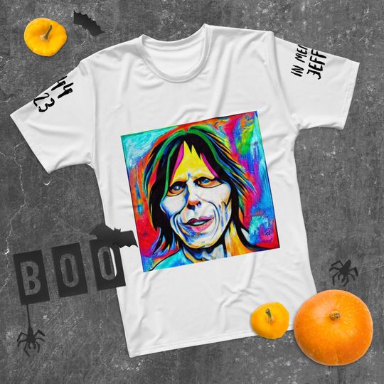 Digital Art In memory of Jeff Beck , Tribute to Jeff Beck T-shirt