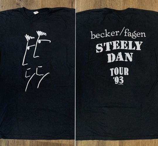 1993 Steely Dan Reunion Concert Tour T-Shirt