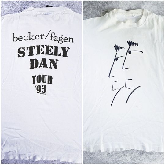 1993 Steely Dan Reunion Concert Tour T-Shirt