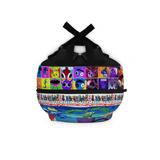 Rainbow friends Backpack, kids Backpack, all Rainbow Friends character Backpack, Back to School Backpack, School Bag