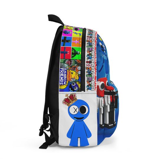 Rainbow friends Backpack, kids Backpack, all Rainbow Friends character Backpack, Back to School Backpack, School Bag