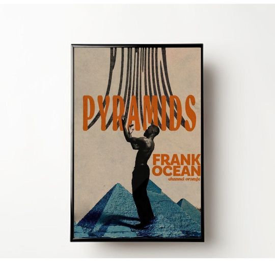 Frank Ocean Poster, Frank Ocean, Pyramids, Frank Ocean Print