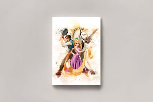 Disney Tangled Premium Matte Vertical Poster