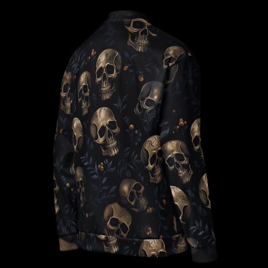 Skulls Unisex Bomber Jacket