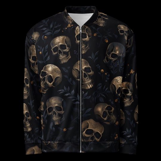 Skulls Unisex Bomber Jacket